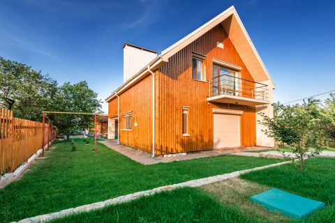 maison en bois